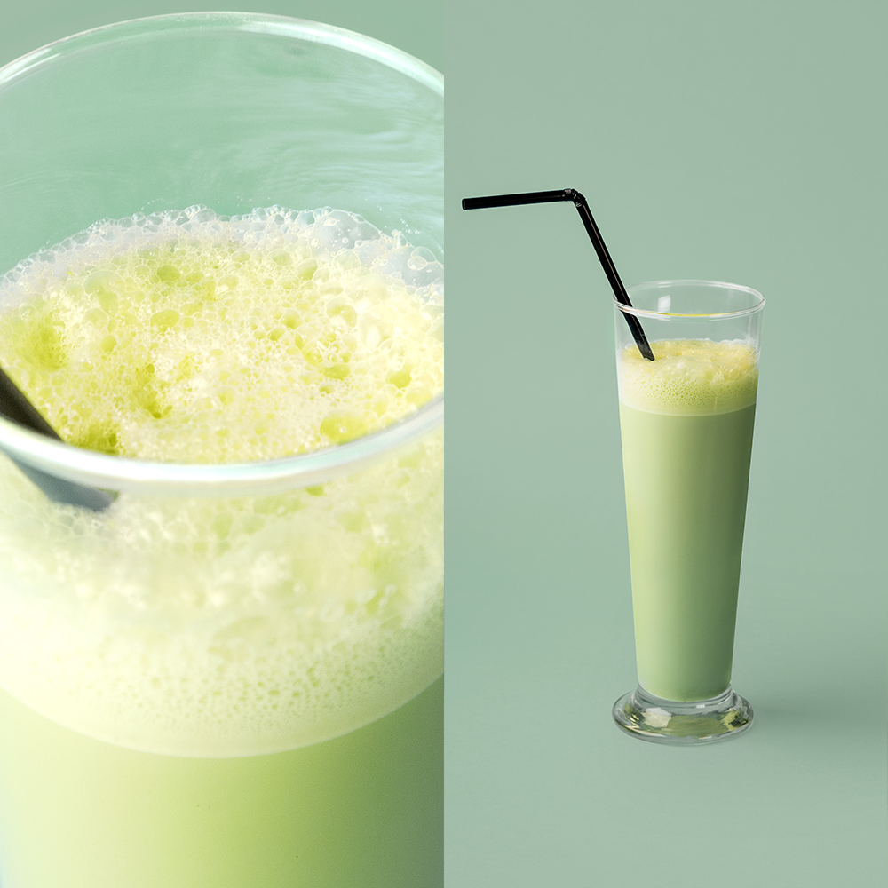 Batido de té matcha