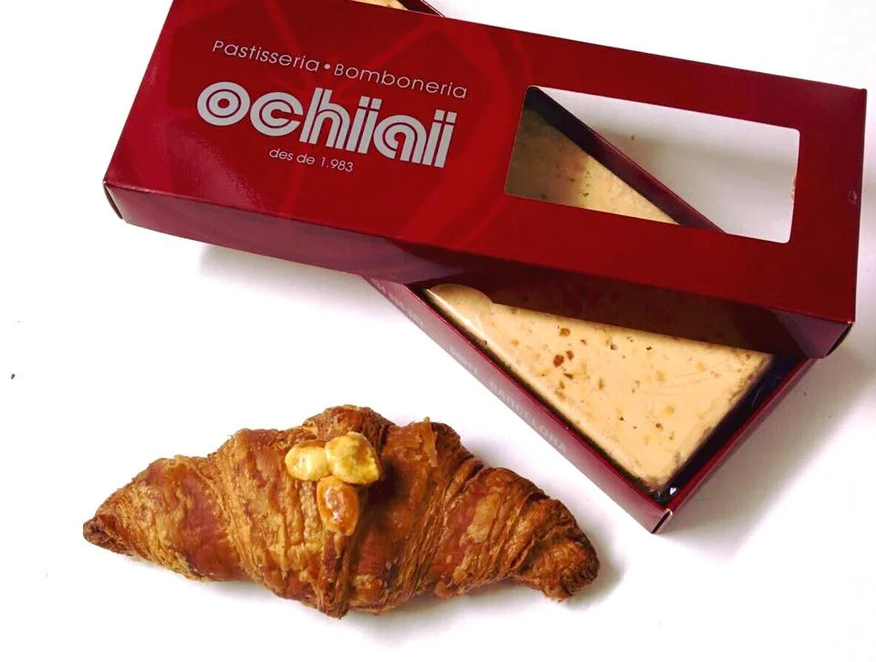 Croissant de turrón