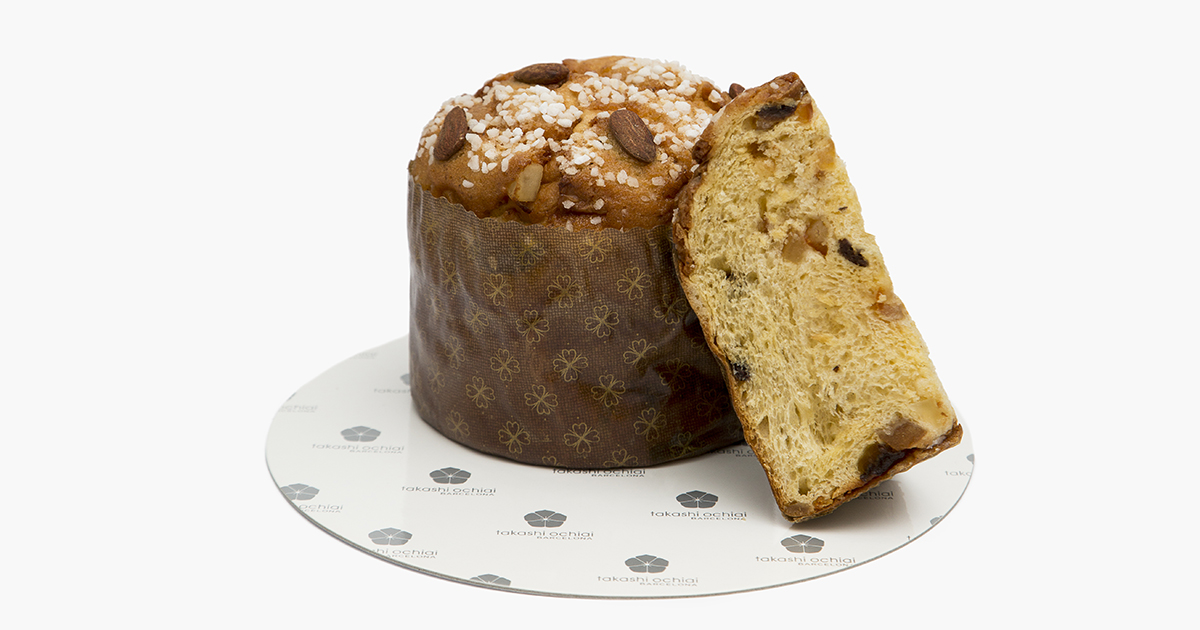 Panettone taronja, panses i cedre