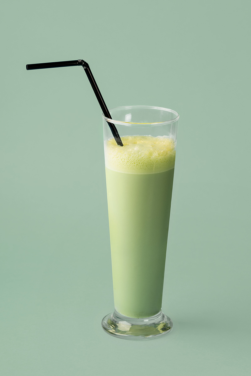 Batido de té matcha