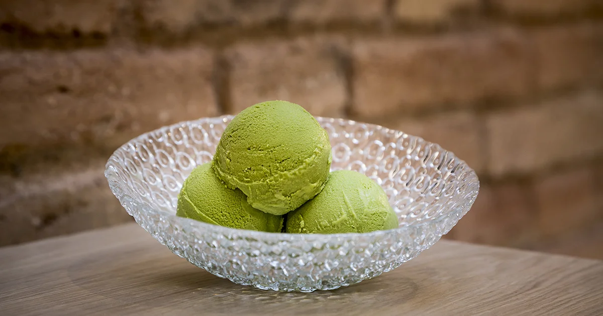 Gelat de te matcha