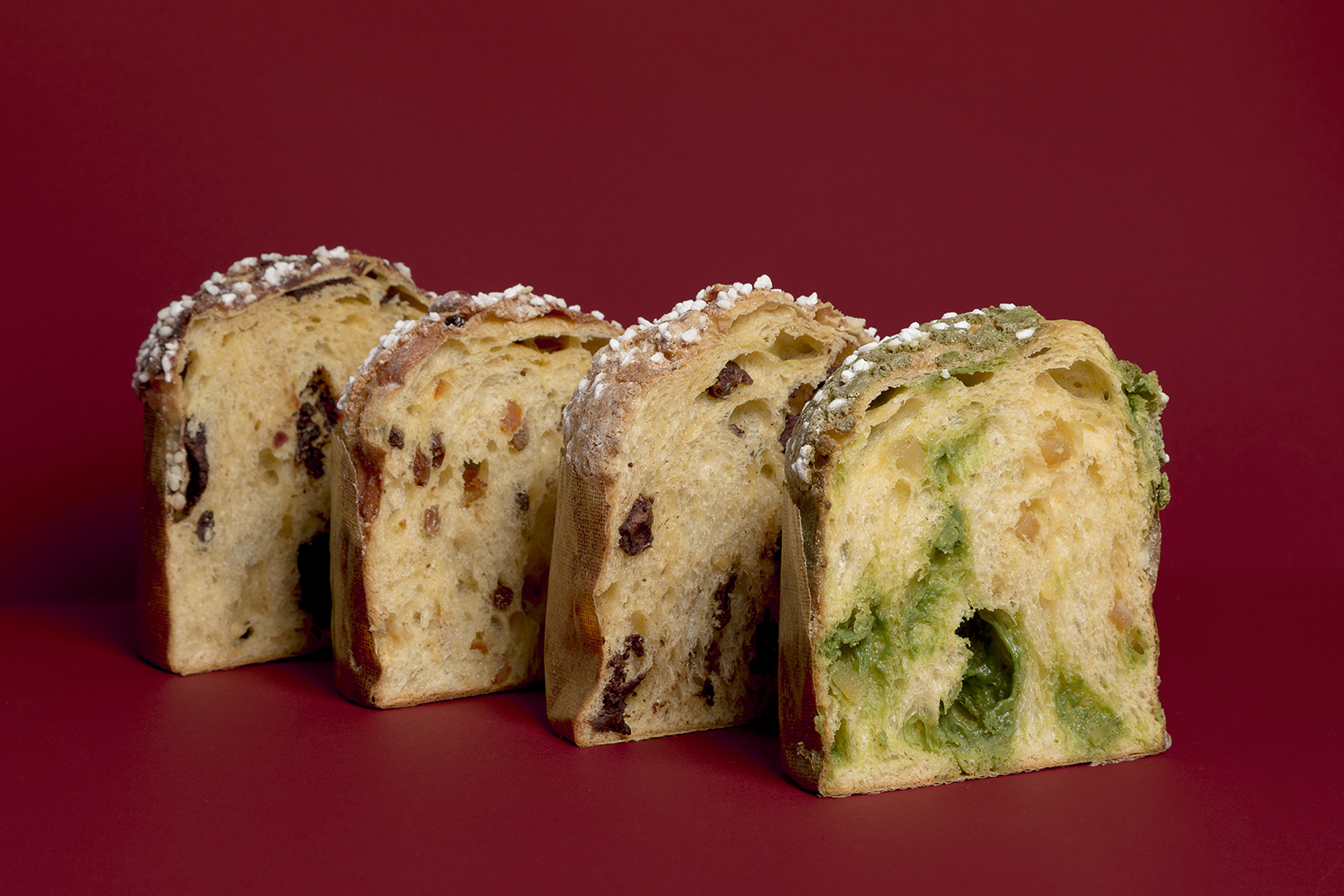 Elaborem quatre varietats de panettone.