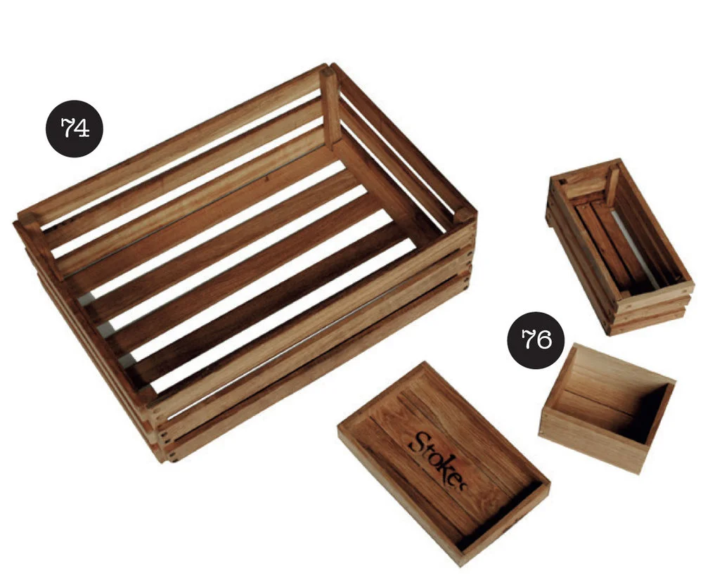 Posh crate 35cm x 55cm x 25cm Bespoke crates & trays