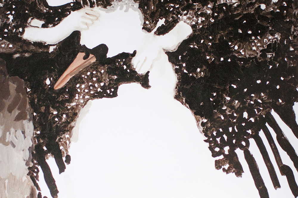 Detail of Death Strangles the Swan
