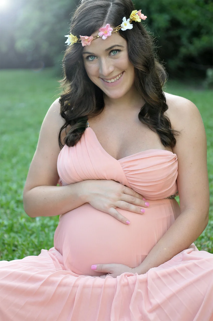 Maternity session for a Belly Rub client