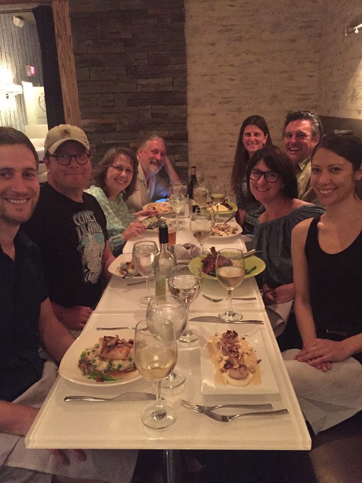 Good friends and good food