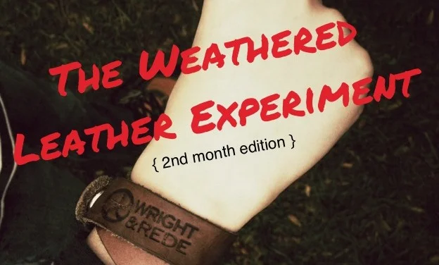 Weathered Leather Update for October