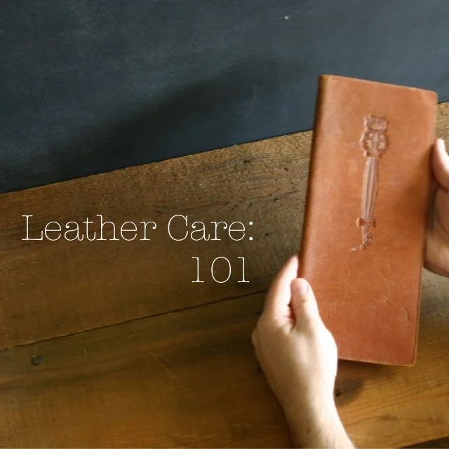 Leather Care Tutorial