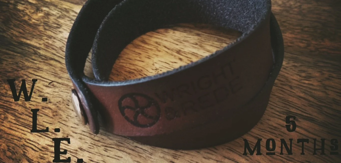 The Weathered Leather Experiment Month 5.
