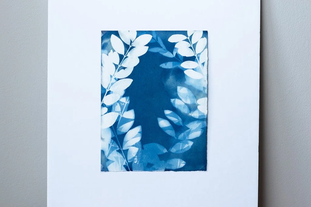 5x7 Original Cyanotype