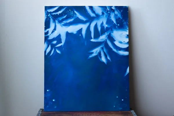 16 x 20 Original Cyanotype