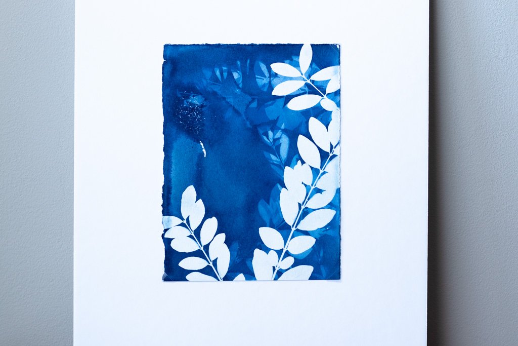 5x7 Original Cyanotype