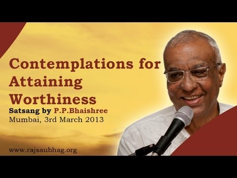 Contemplations for Attaining Worthiness