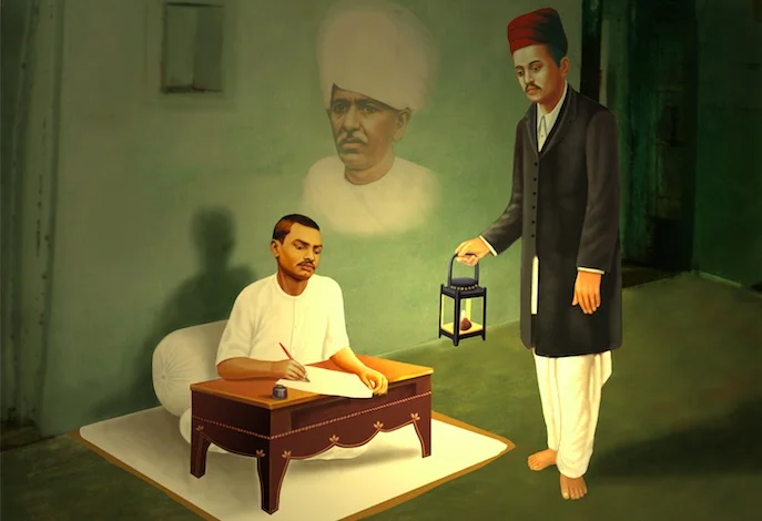 Atmasiddhi being written.jpg