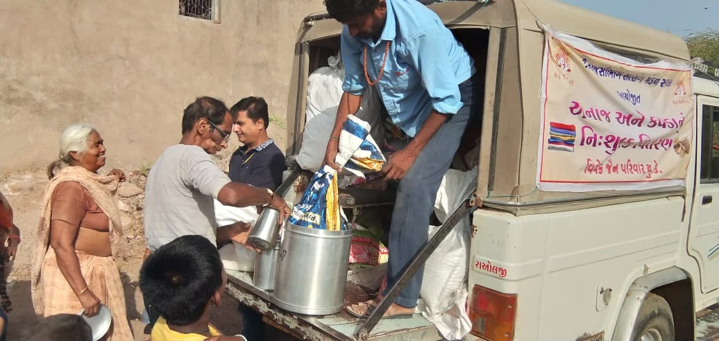 Monthly Food grain and Clothes Distribution and Buttermilk Centres - July 2019