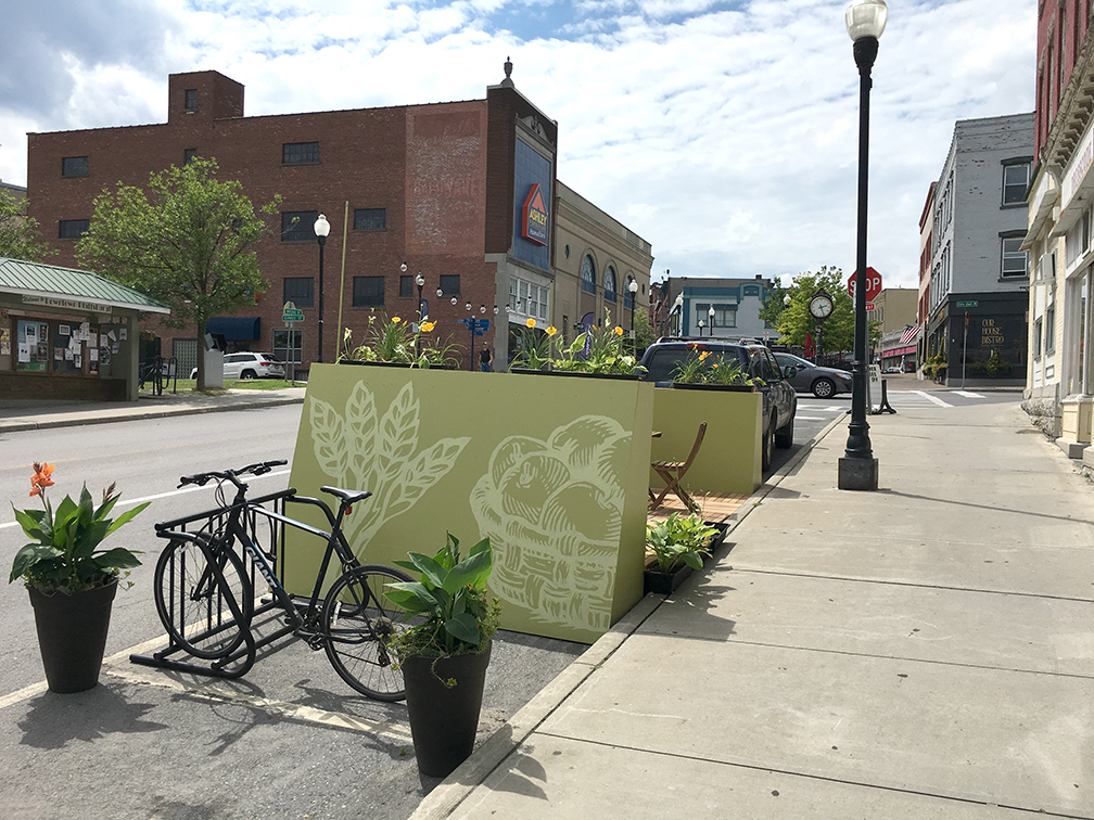 NCFC Parklet - Plattsburgh, NY