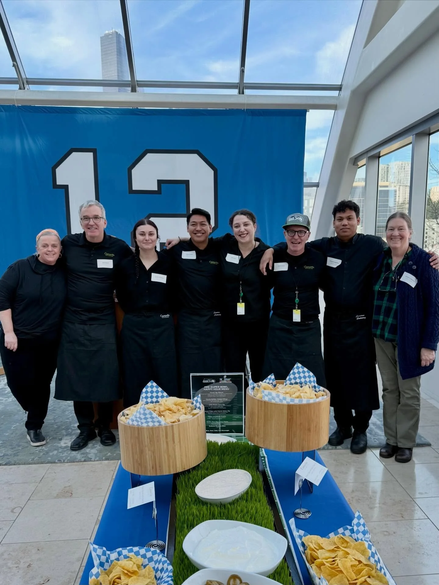 Go Seahawks!! We can&rsquo;t wait for the big day tomorrow and we have had so much fun helping Seattle celebrate all week long! 

Here is how one corporate client served their team at a custom happy hour event:

French Dip Sliders- Shaved Beef Stacke