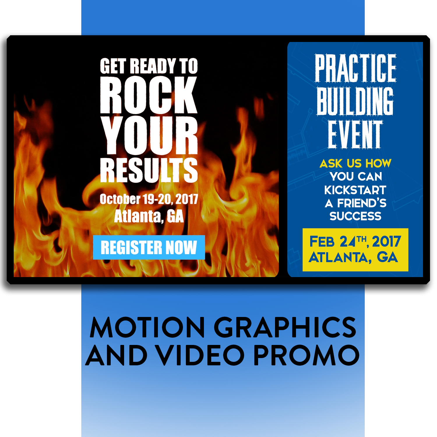 Event Video Promo - horizontal screen