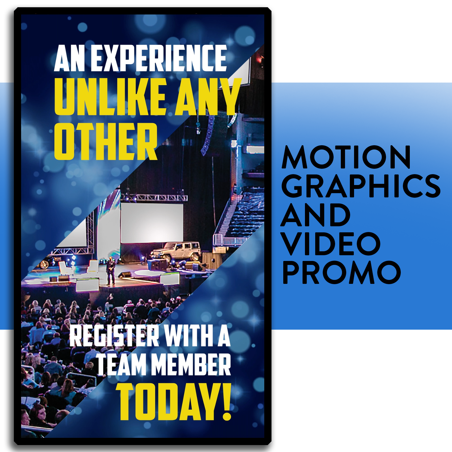 Event Video Promo - portrait screen