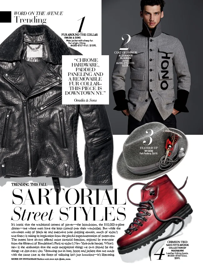 Men's Fall Fashion | 2015