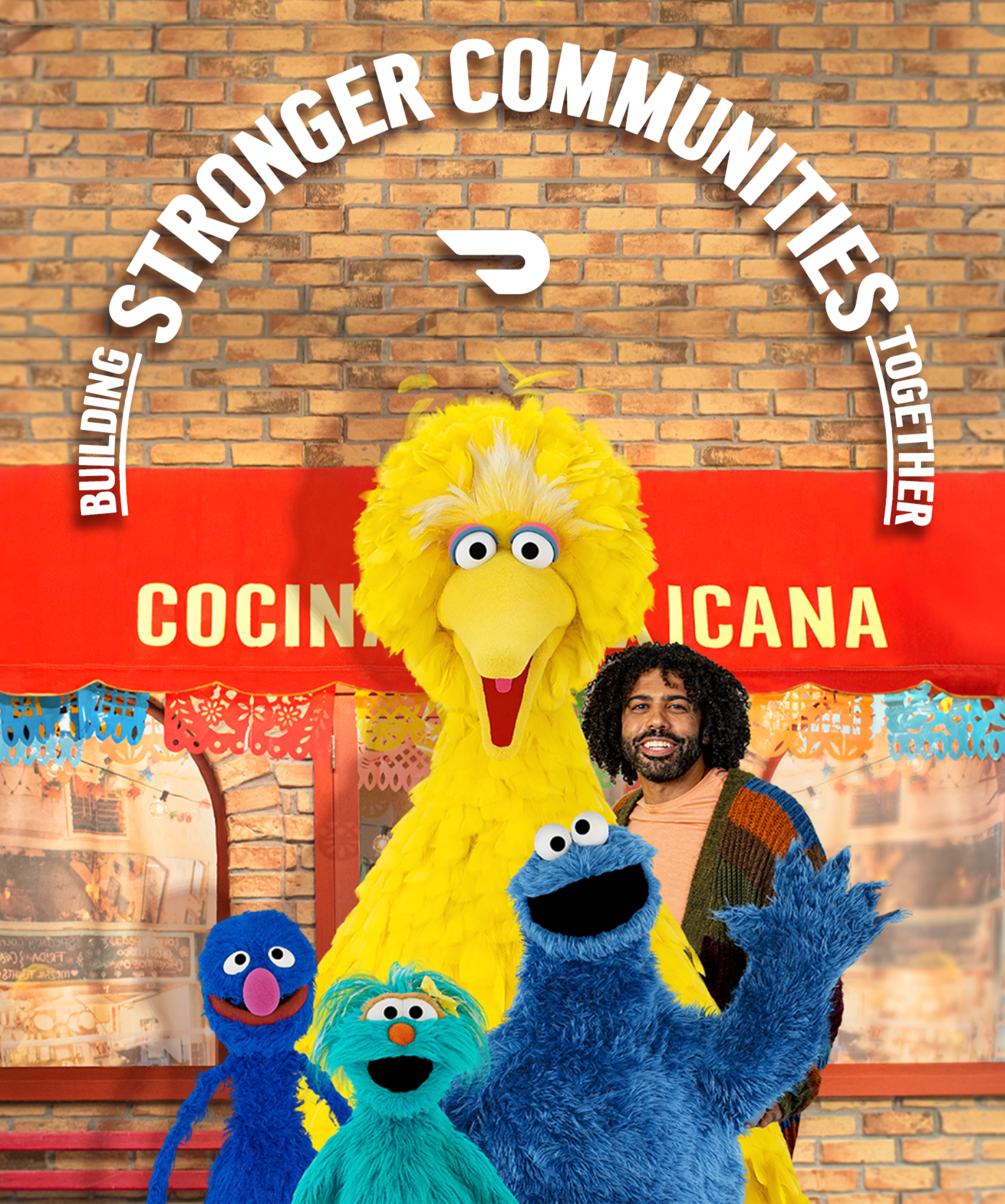 In-house copywriting for Sesame Street x DoorDash partnership at kimroma.com.