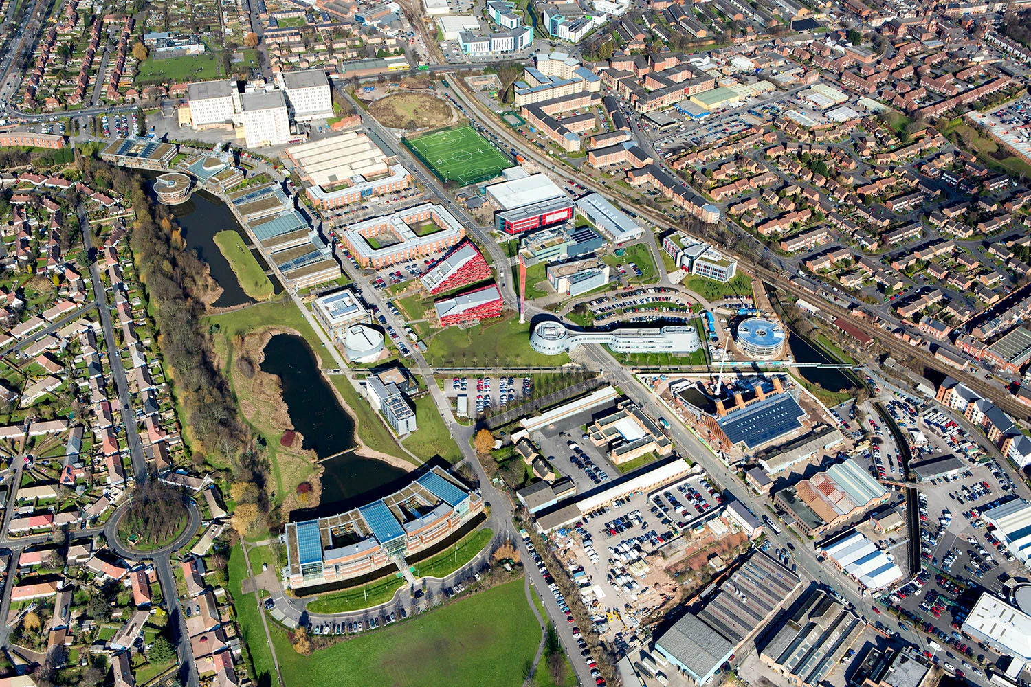 britain aerial photos