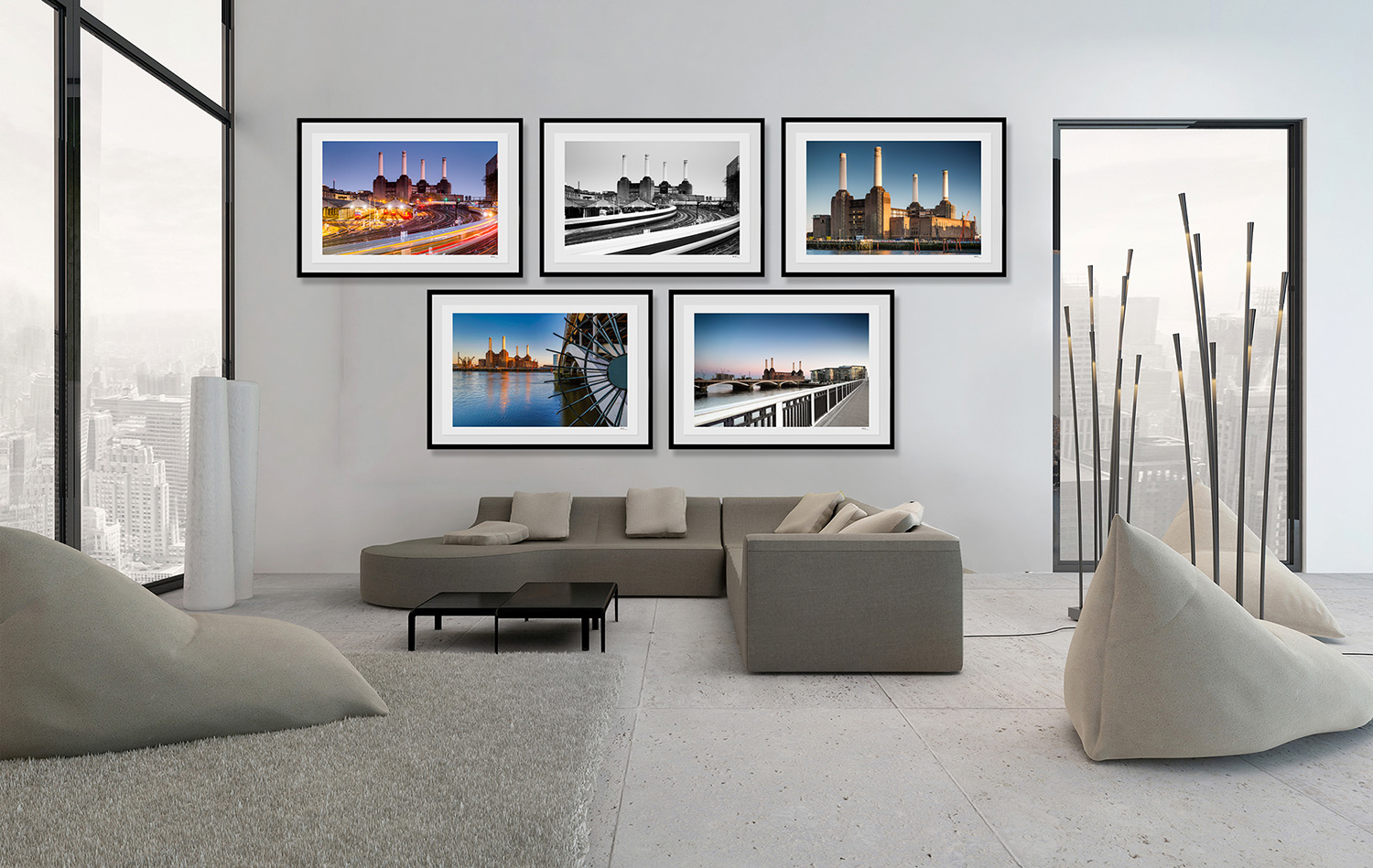  Battersea Power Station Prints by Joas Souza Photographer 