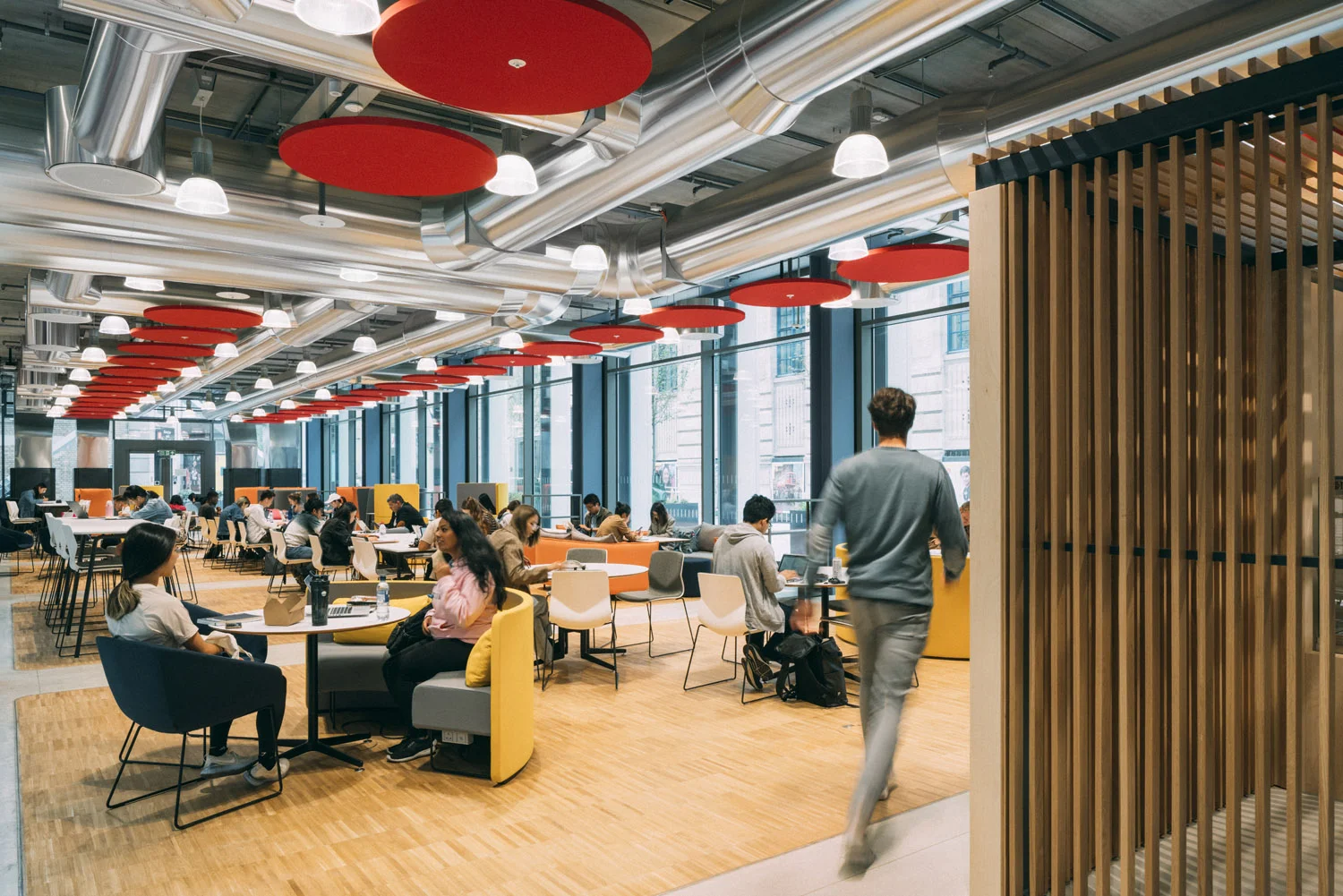  Rogers Stirk Harbour + Partners,  Centre Buildings Redevelopment at The London School of Economics (LSE) - Photography by Joas Souza 