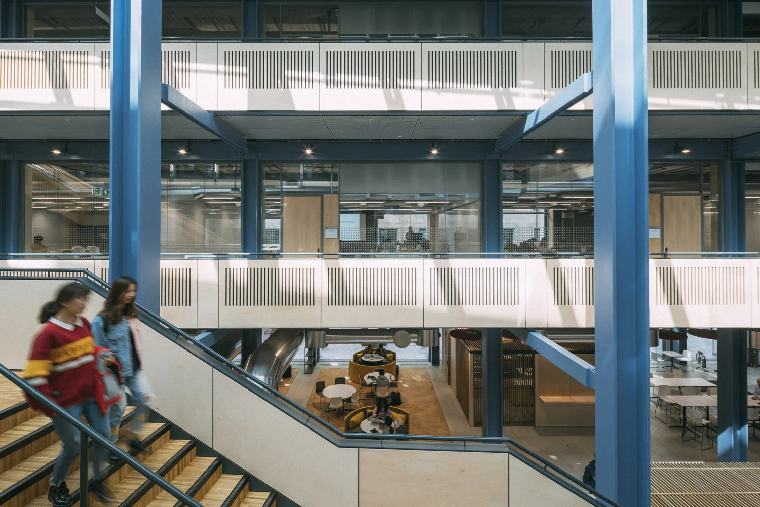  Rogers Stirk Harbour + Partners,  Centre Buildings Redevelopment at The London School of Economics (LSE) - Photography by Joas Souza 