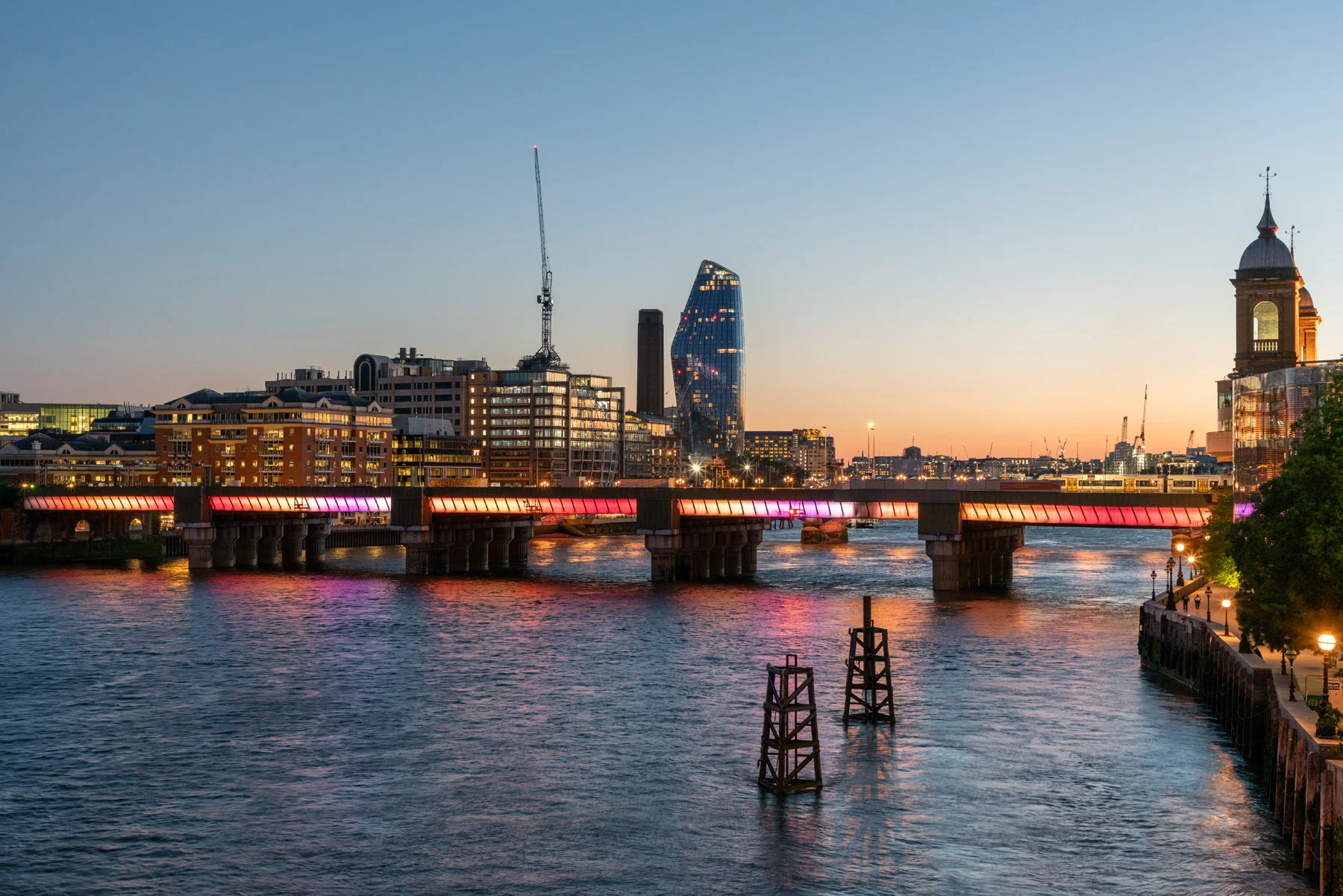 Illuminated River Project by Leo Villareal - Photos by Joas Souza