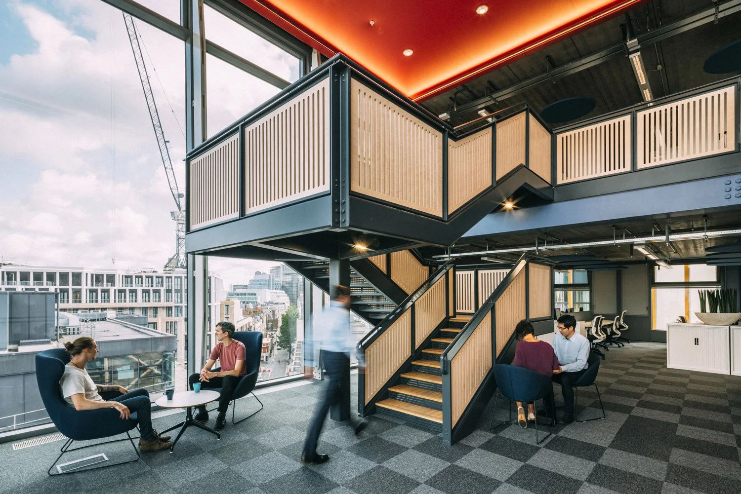  Rogers Stirk Harbour + Partners,  Centre Buildings Redevelopment at The London School of Economics (LSE) - Photography by Joas Souza 