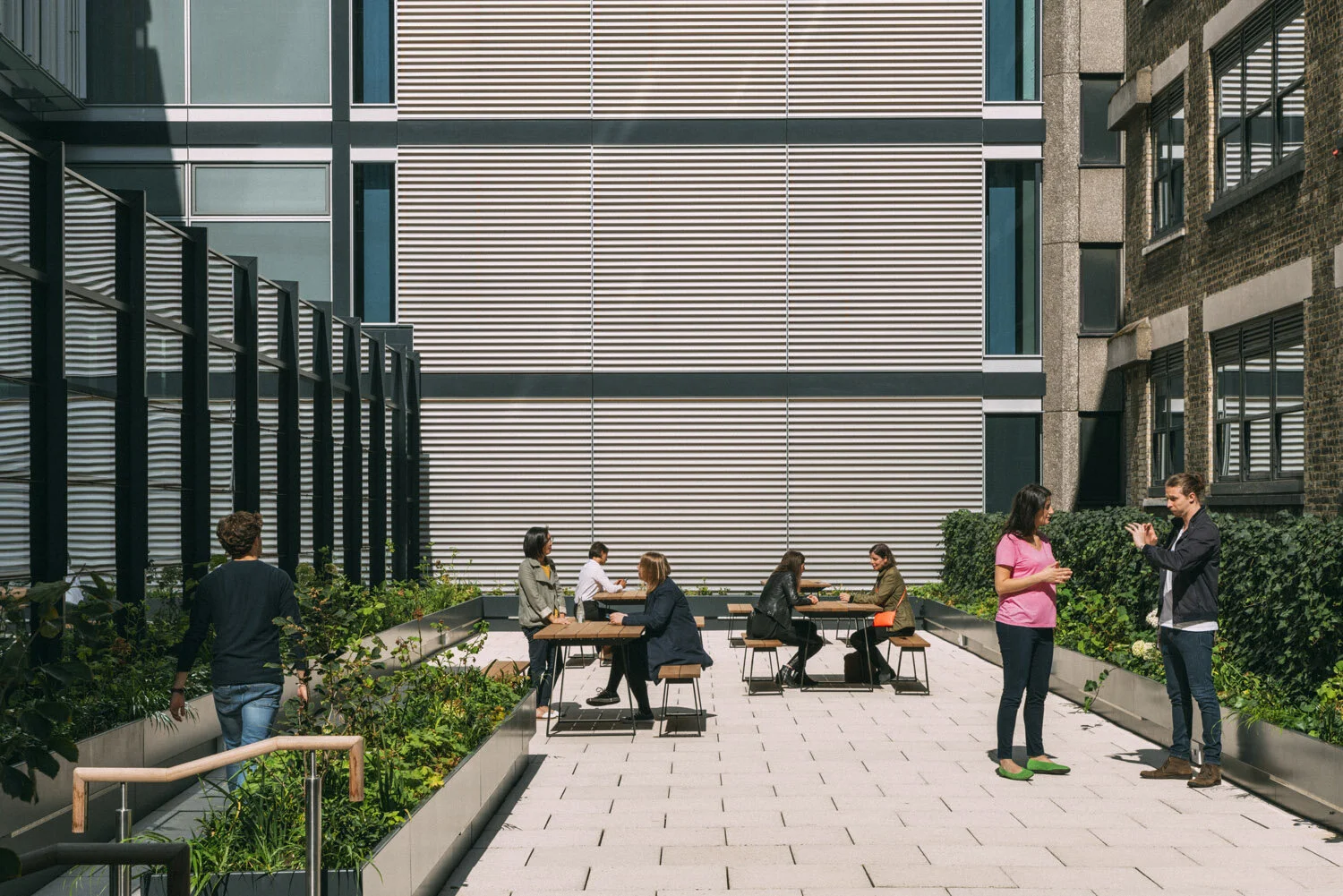  Rogers Stirk Harbour + Partners,  Centre Buildings Redevelopment at The London School of Economics (LSE) - Photography by Joas Souza 