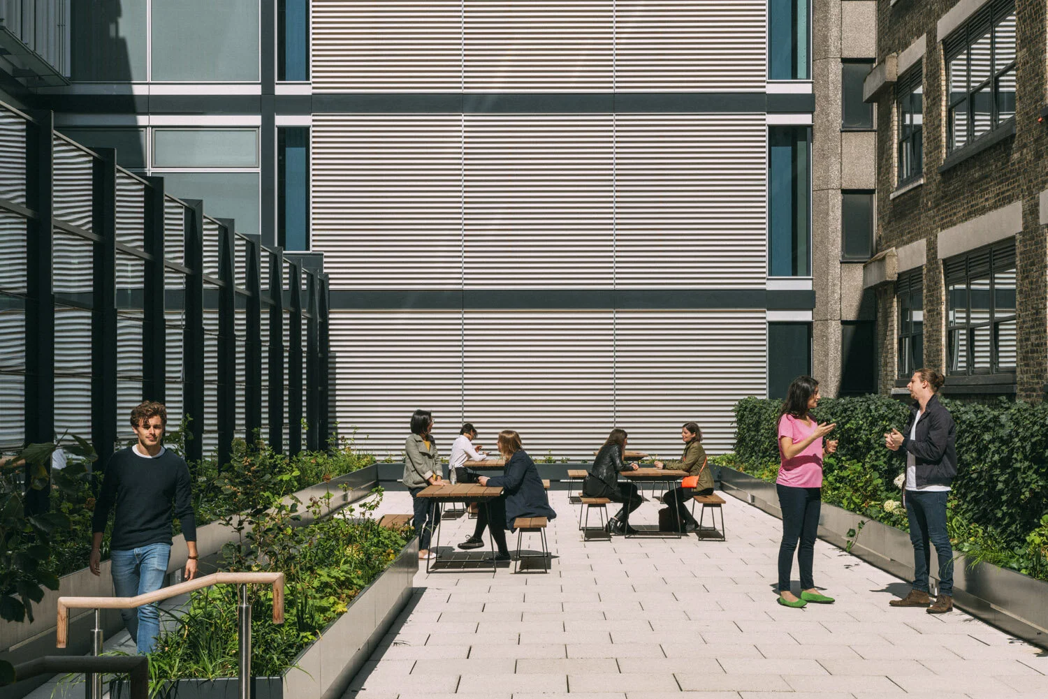  Rogers Stirk Harbour + Partners,  Centre Buildings Redevelopment at The London School of Economics (LSE) - Photography by Joas Souza 