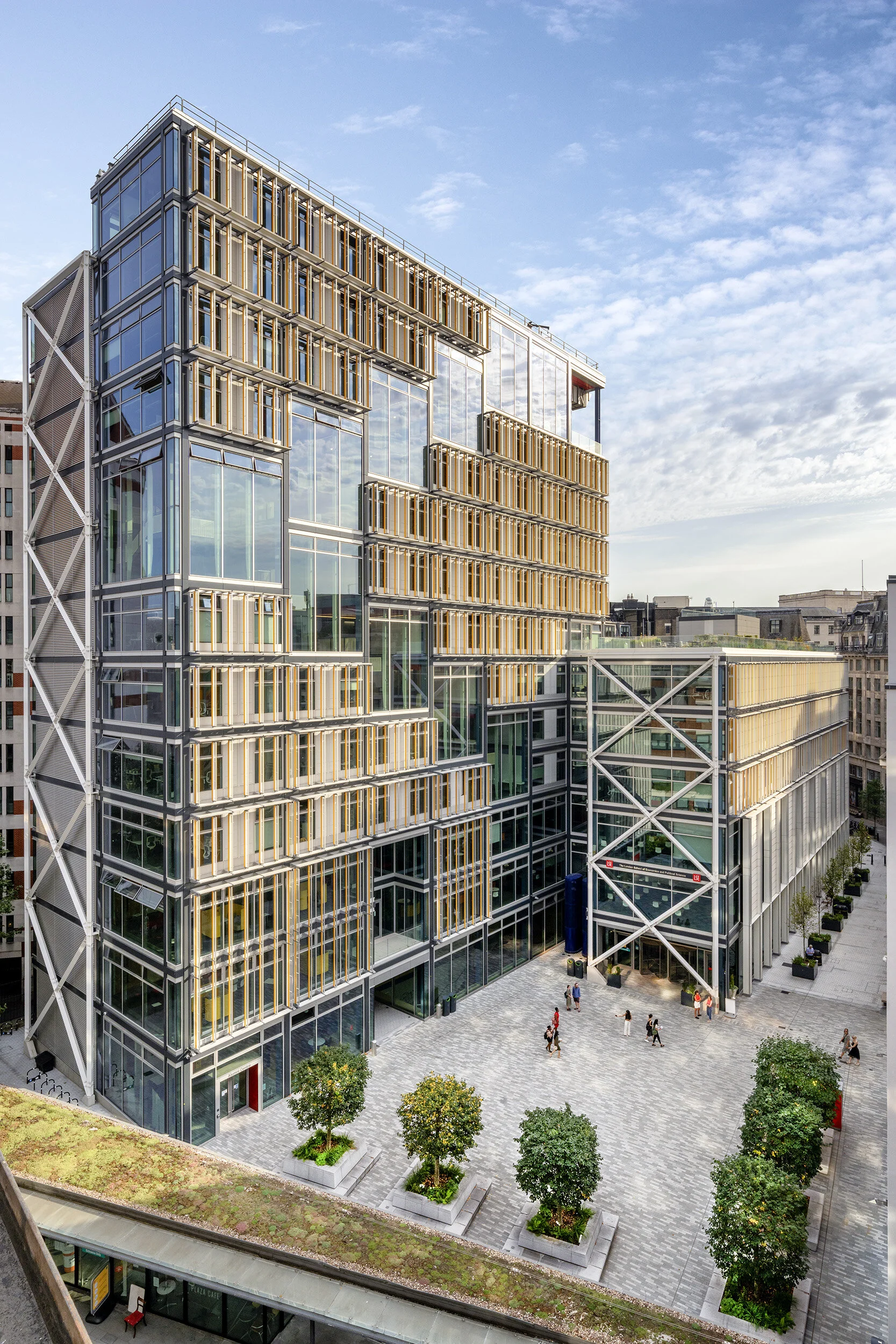  Rogers Stirk Harbour + Partners,  Centre Buildings Redevelopment at The London School of Economics (LSE) - Photography by Joas Souza 