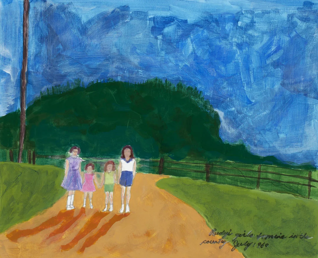 Rudy's Girls and Mine - 19x15" sold