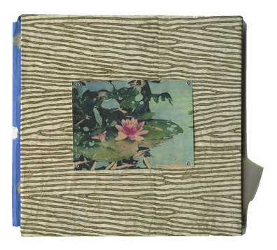 Lotus Book, cover Polaroid transfer/mixed media 