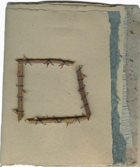 Thorn Book, cover Mixed media