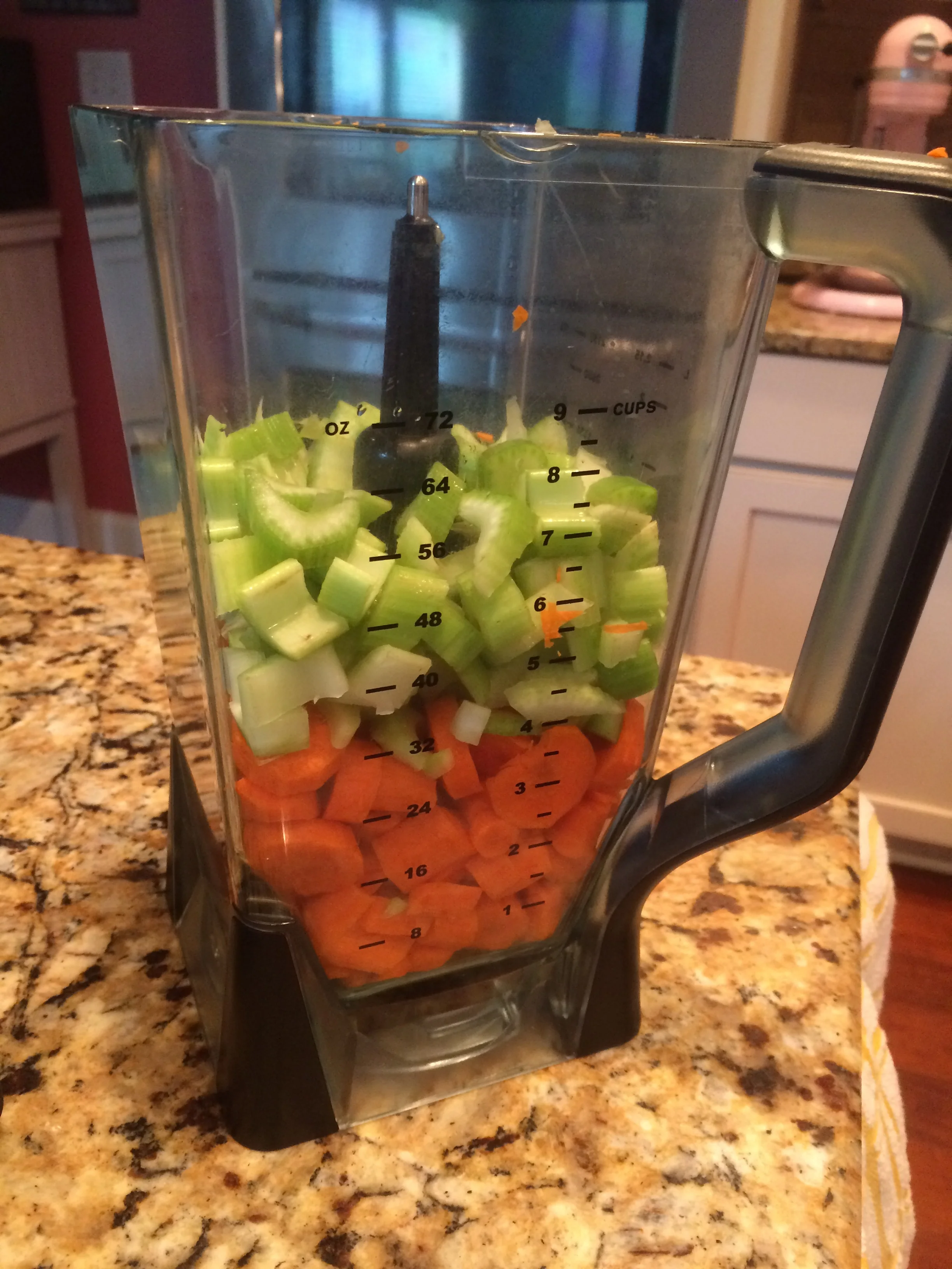 We aren't onion people, so we left it out! Before the button...
