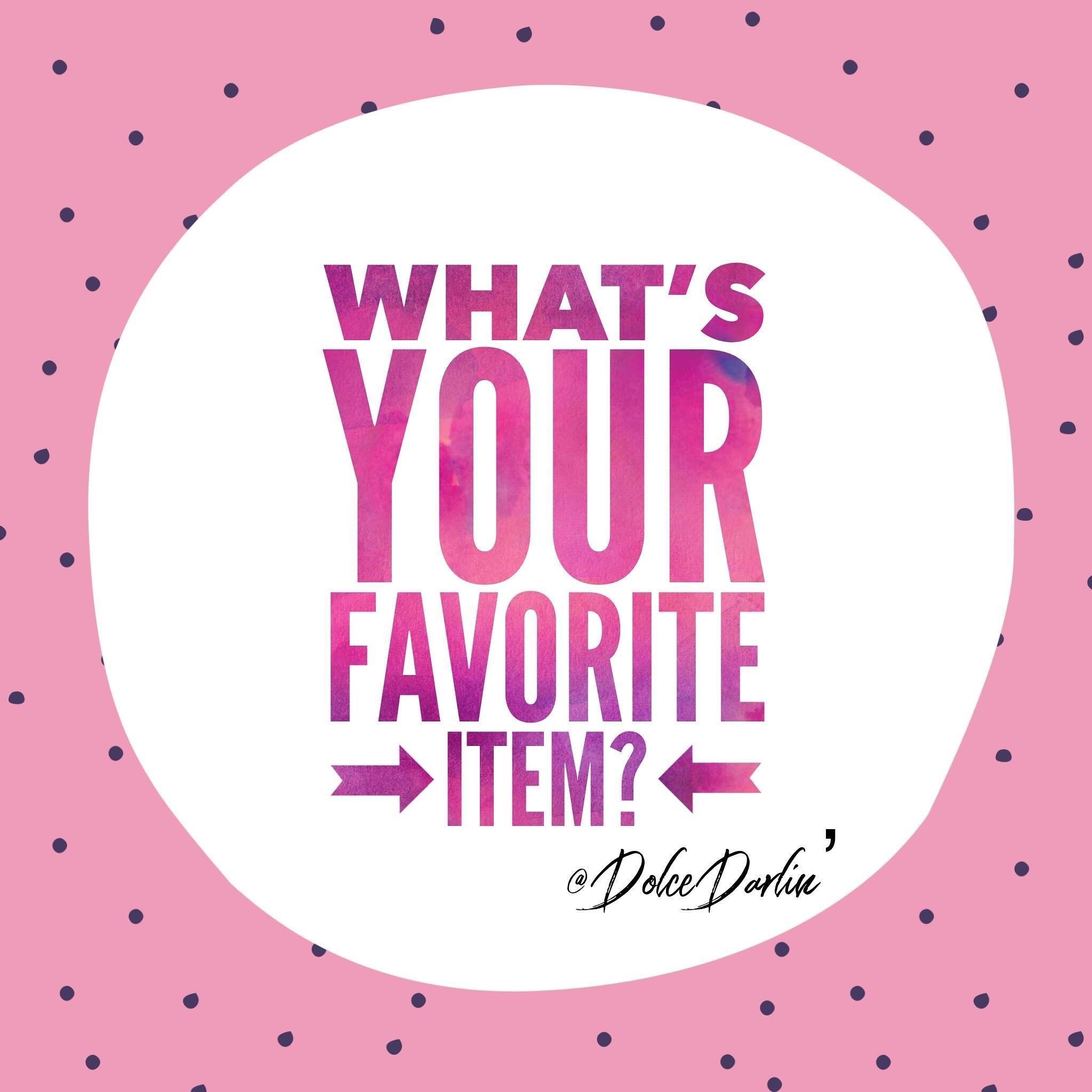 We want our last full menu week to be PACKED with your favorite items!!! 
We just need to know what they are! 
Comment below and we&rsquo;ll do our best to get the favorites available for y&rsquo;all! 🥰🥰🥰