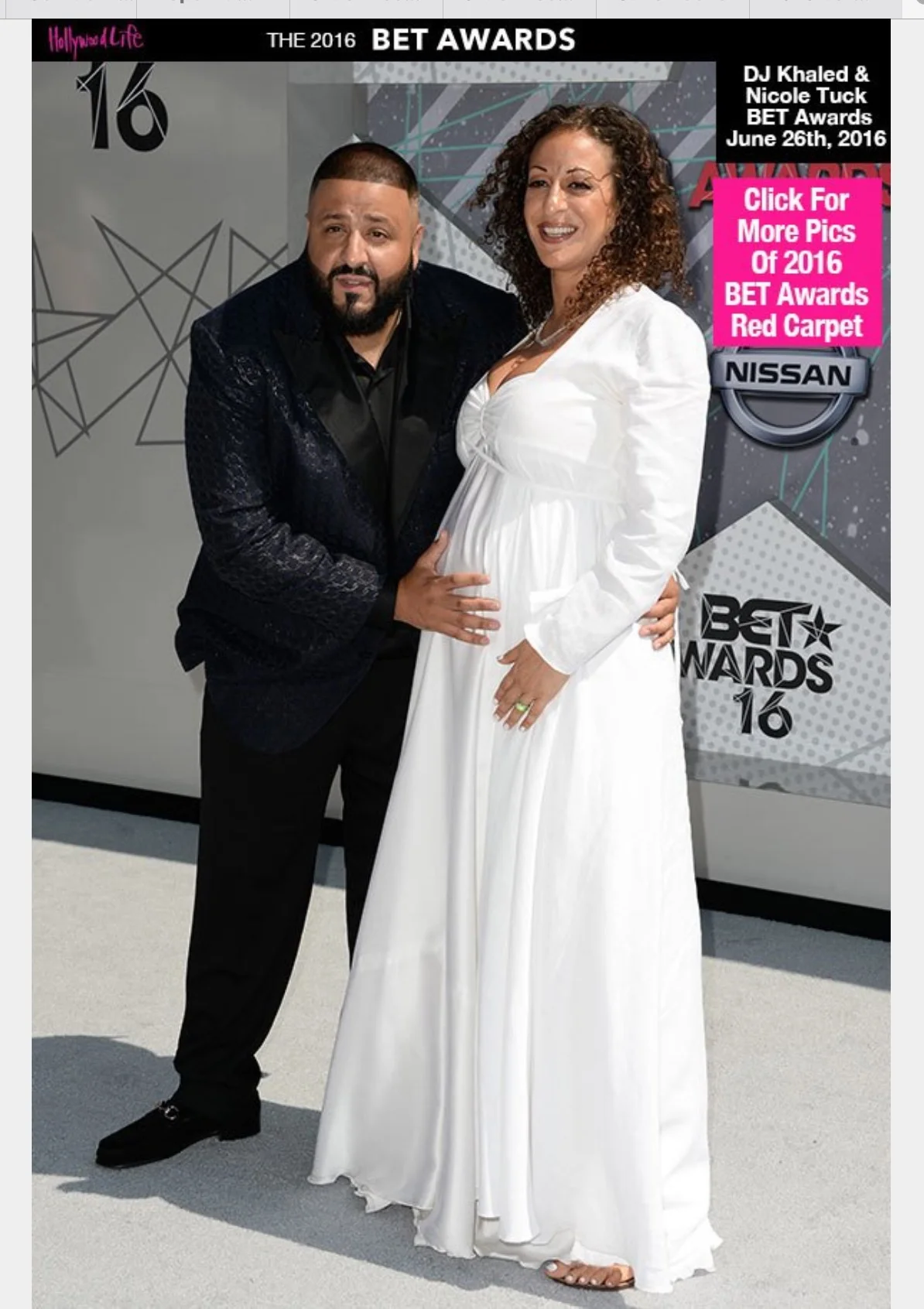 Press DJ Kaled and his wife Nicole