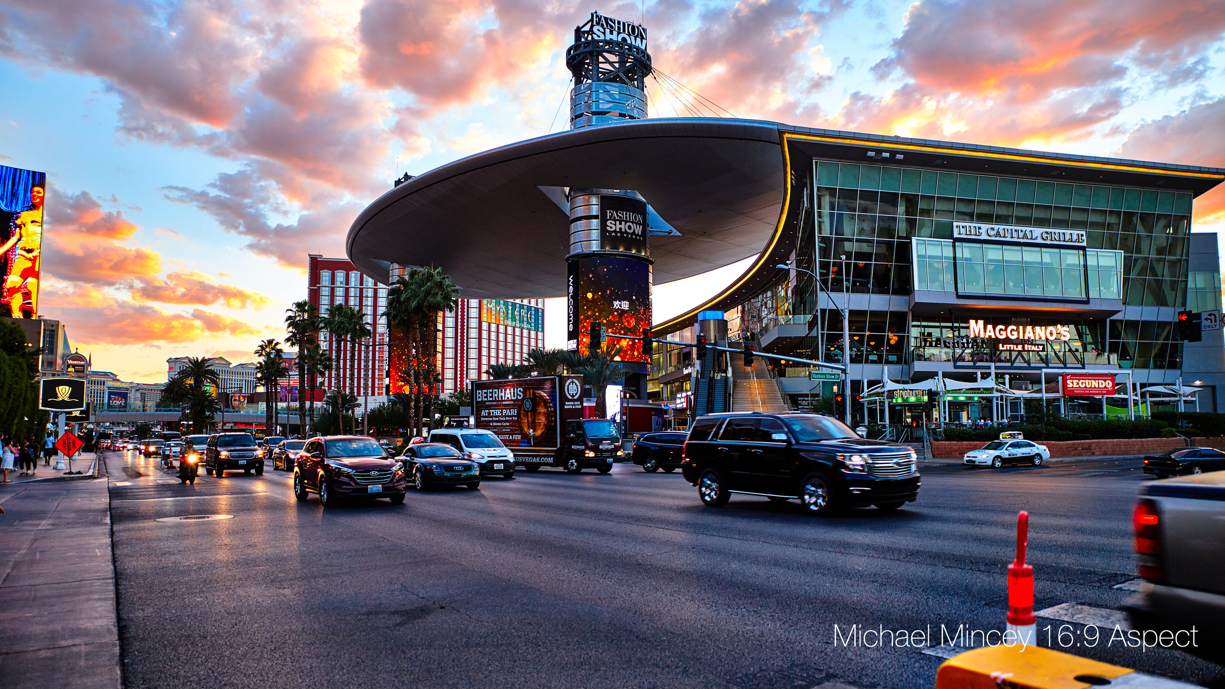 The interior of the Fashion Show Mall at 3200 S. Las Vegas Blvd