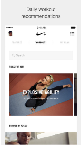 Nike+ Training Club