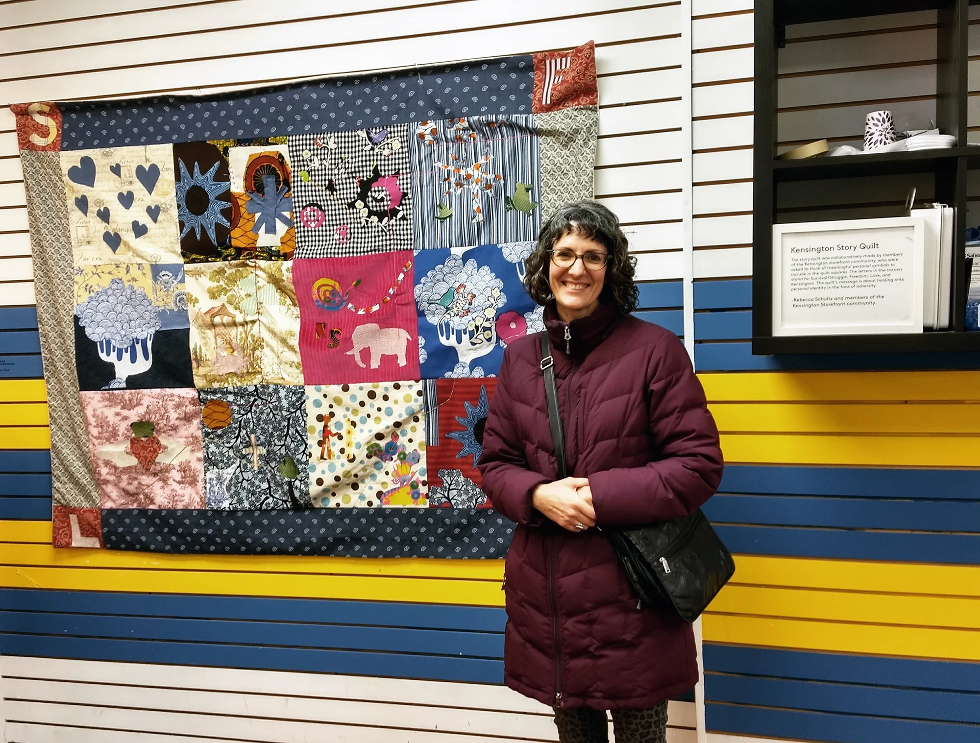 Opening for "Time and Place" exhibit at the Kensington Storefront