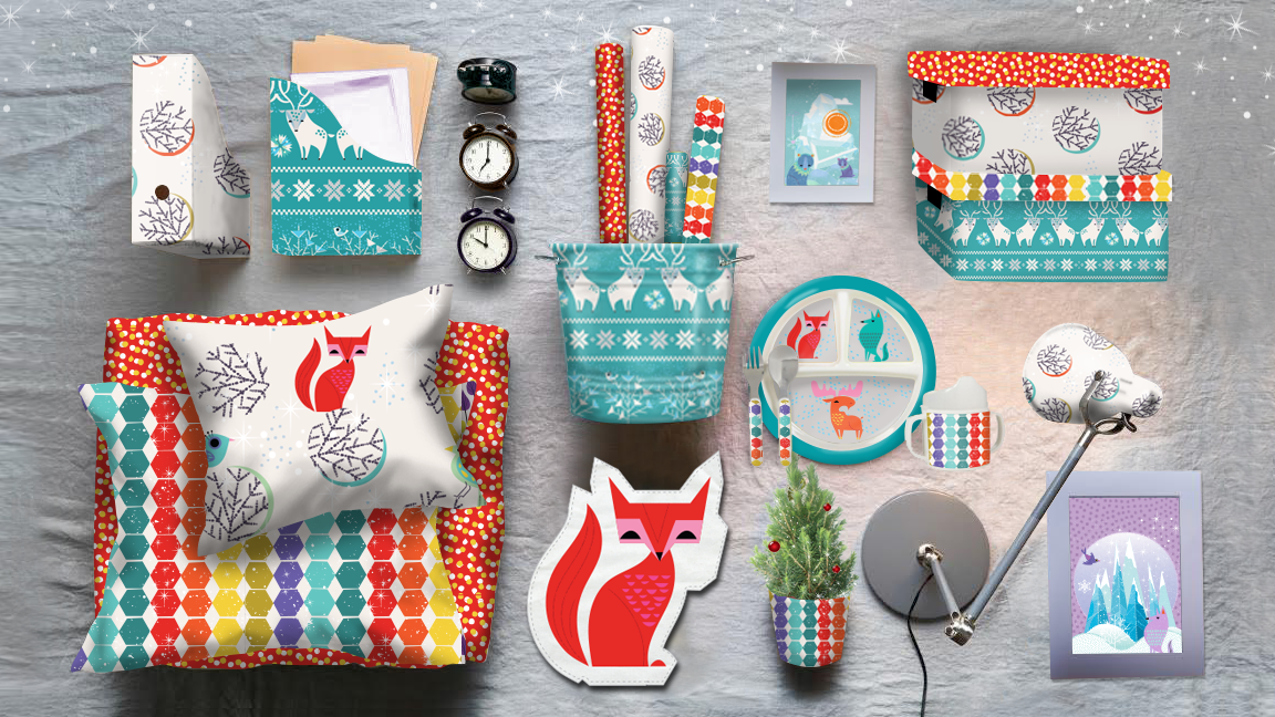 DREAMWORKS - SEASONAL STATIONERY/HOME - DESIGN SET 2