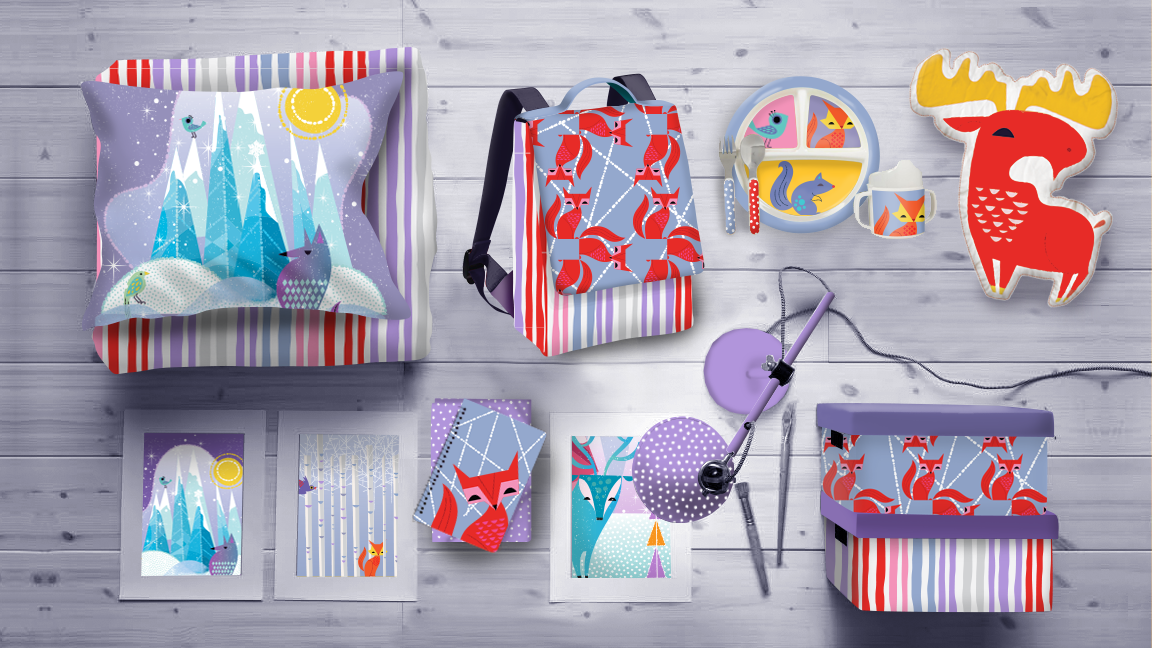 DREAMWORKS - SEASONAL STATIONERY/HOME - DESIGN SET 3