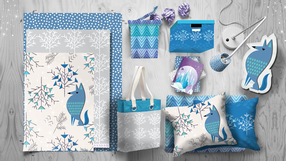 DREAMWORKS - SEASONAL STATIONERY/HOME - DESIGN SET 4