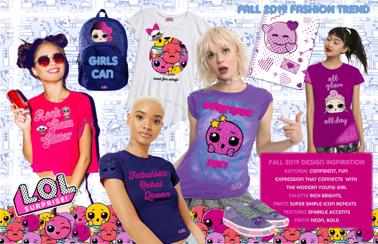 MGA - LOL - 2019 EXPRESSION GRAPHICS -TEEN APPAREL DESIGN