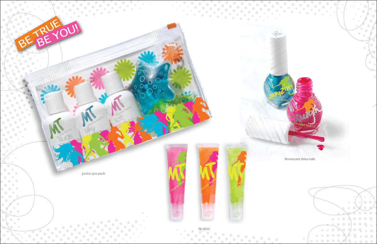 MOXIE GIRLS - BEAUTY PRODUCT DESIGN