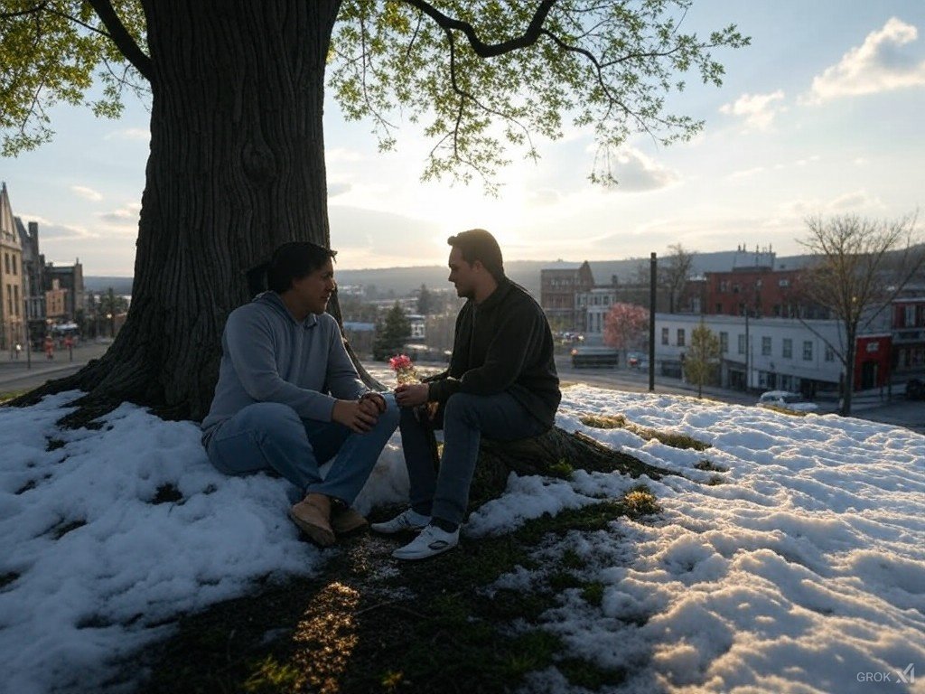  Pretty sure the prompt was yalldabro and blackrocker on melted snow 