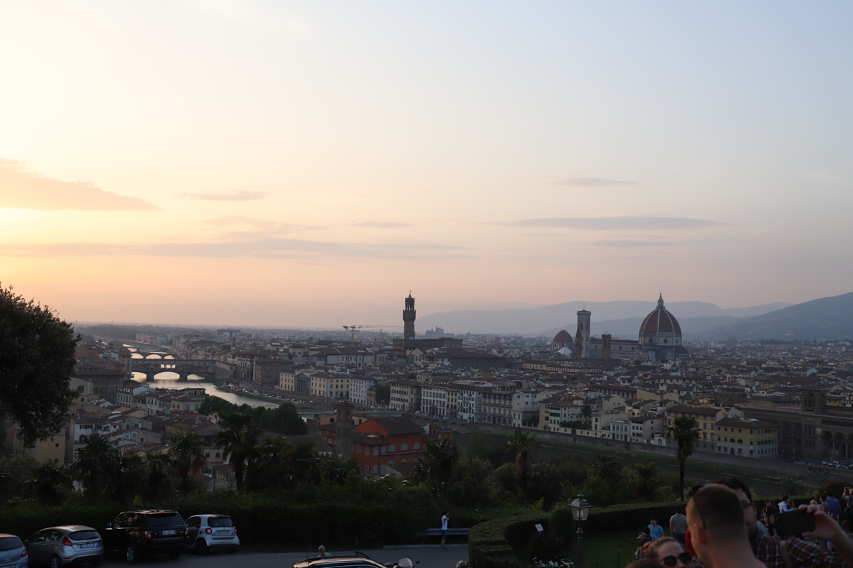 Piazza de Michelangelo, Florence Italy